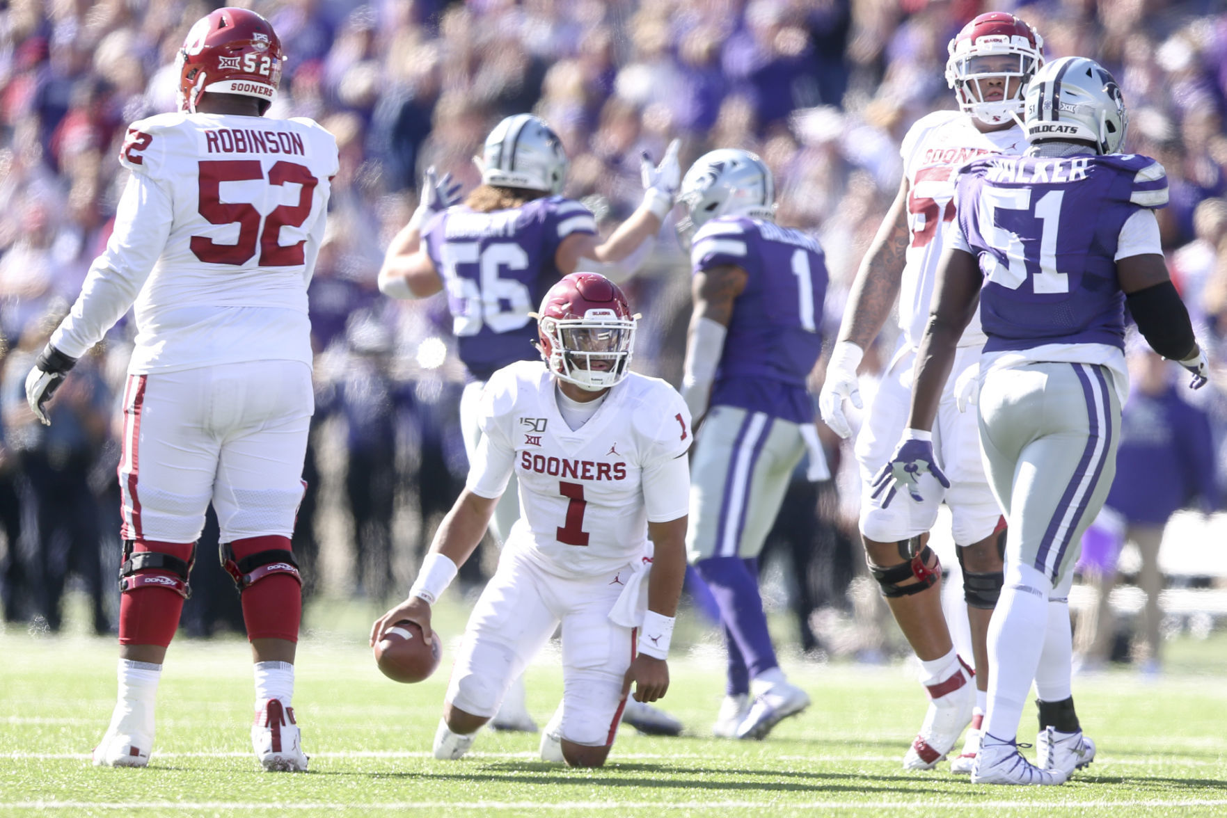 Oklahoma Sooners vs Kansas State Wildcats